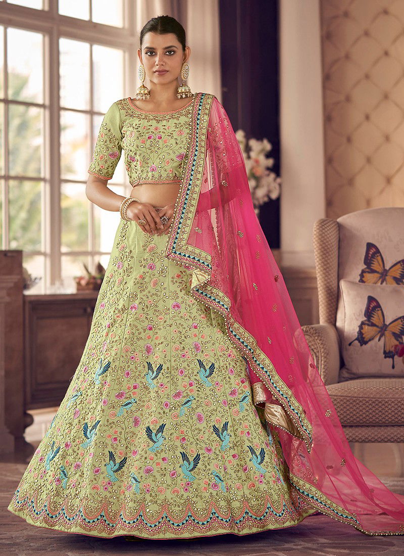 ARYA ROYAL SAGA 3 Wedding Wear Organza Wholesale Bridal Lehenga Choli Collection